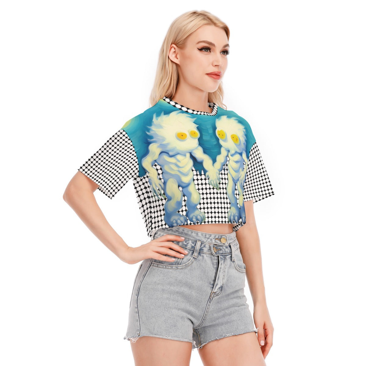 BH91 Women's Cropped T-shirt | 190GSM Cotton