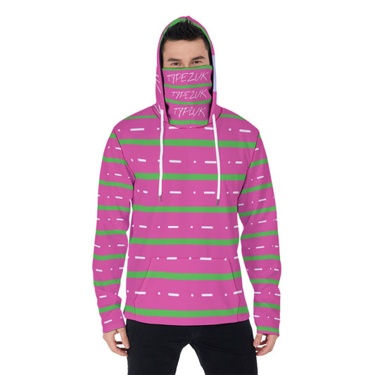 Men's Pullover Hoodie With Mask