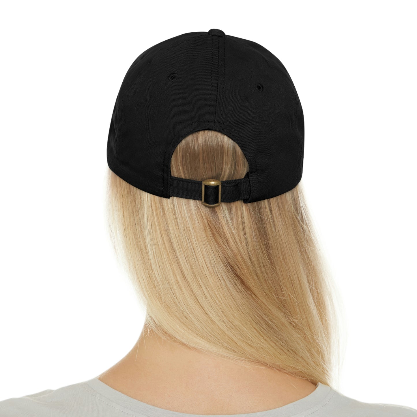 TYPEZUK Zebra Love Dad Hat with Leather Patch