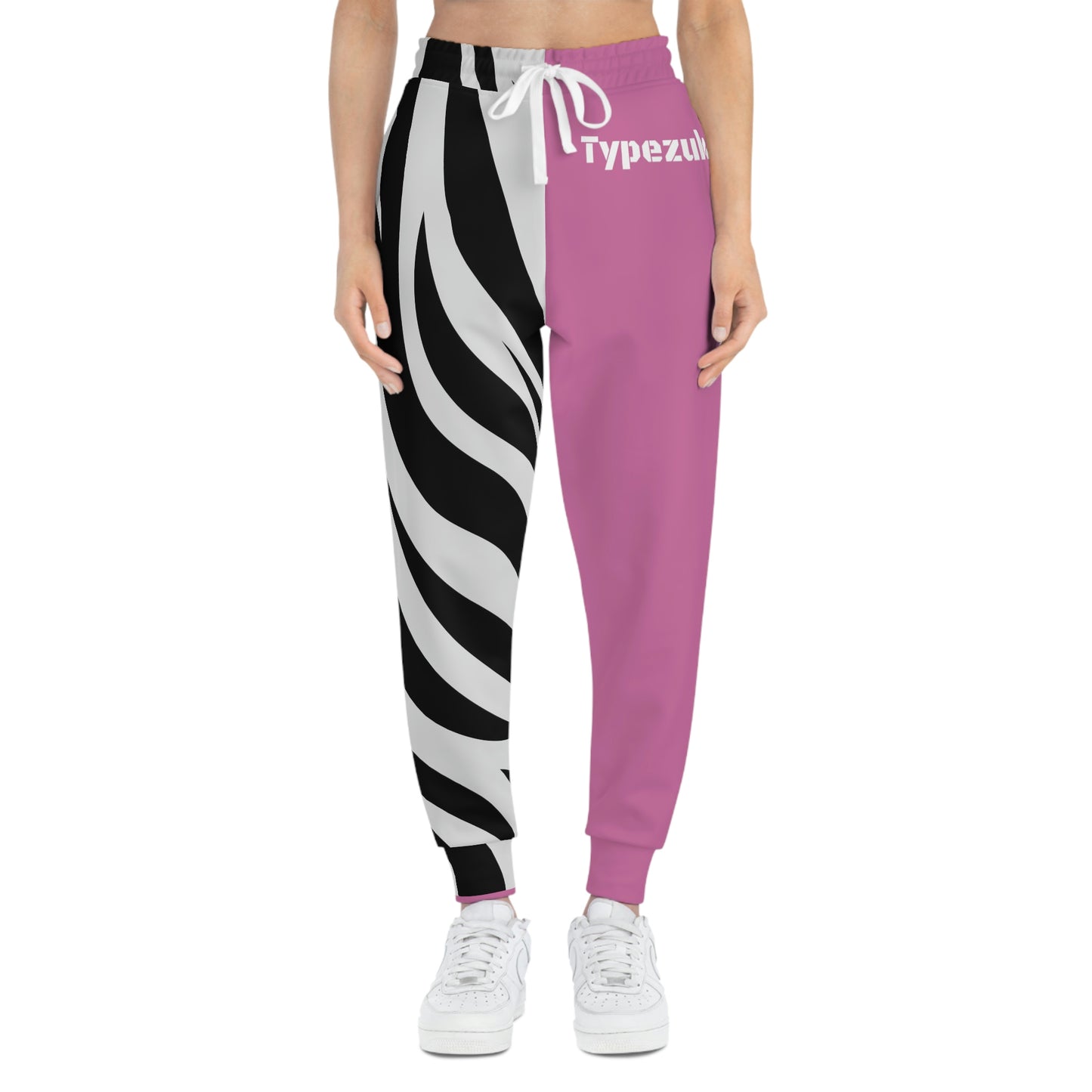 TYPEZUK Zebra Love Joggers