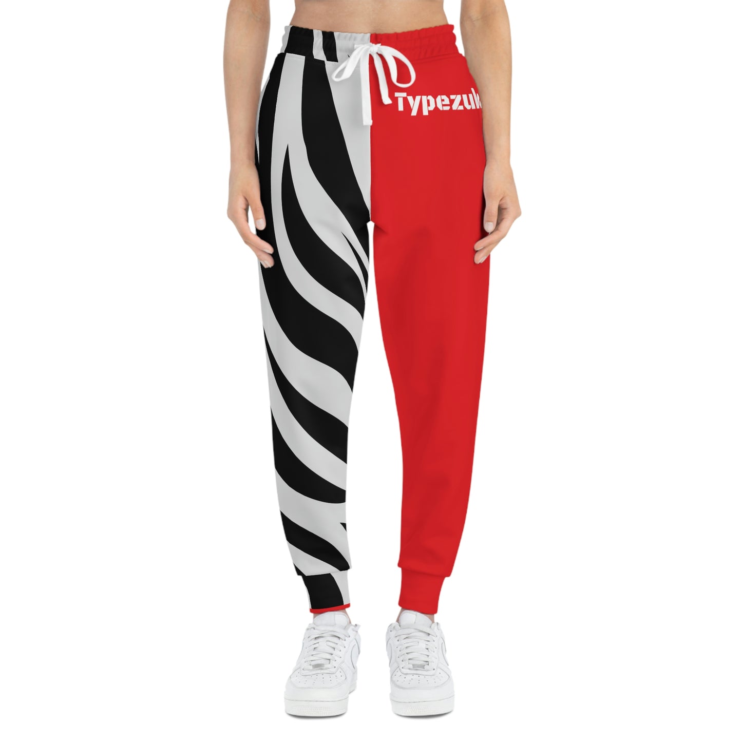 TYPEZUK Zebra Love Joggers