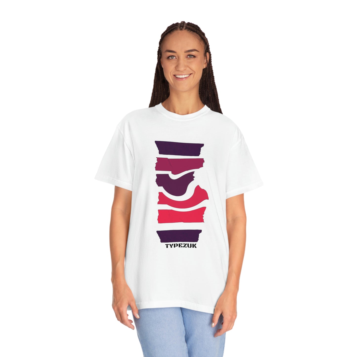 Typezuk Unisex Garment-Blended T-shirt