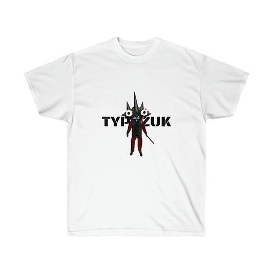 Unisex TYPEZUK Ultra Cotton Tee (Red Logo)
