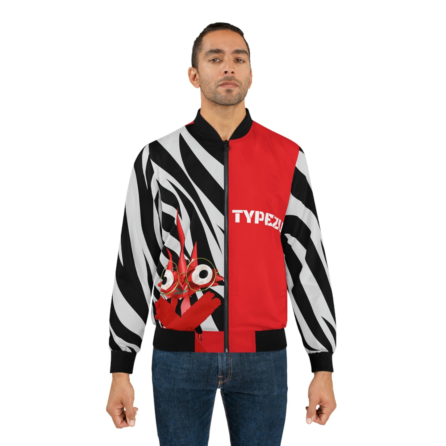 TYPEZUK ZEBRA LOVE Bomber