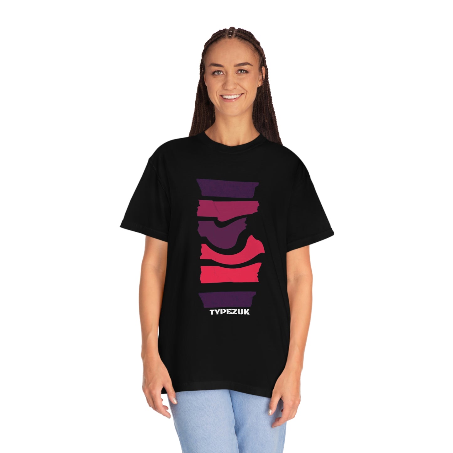 Typezuk Unisex Garment-Blended T-shirt