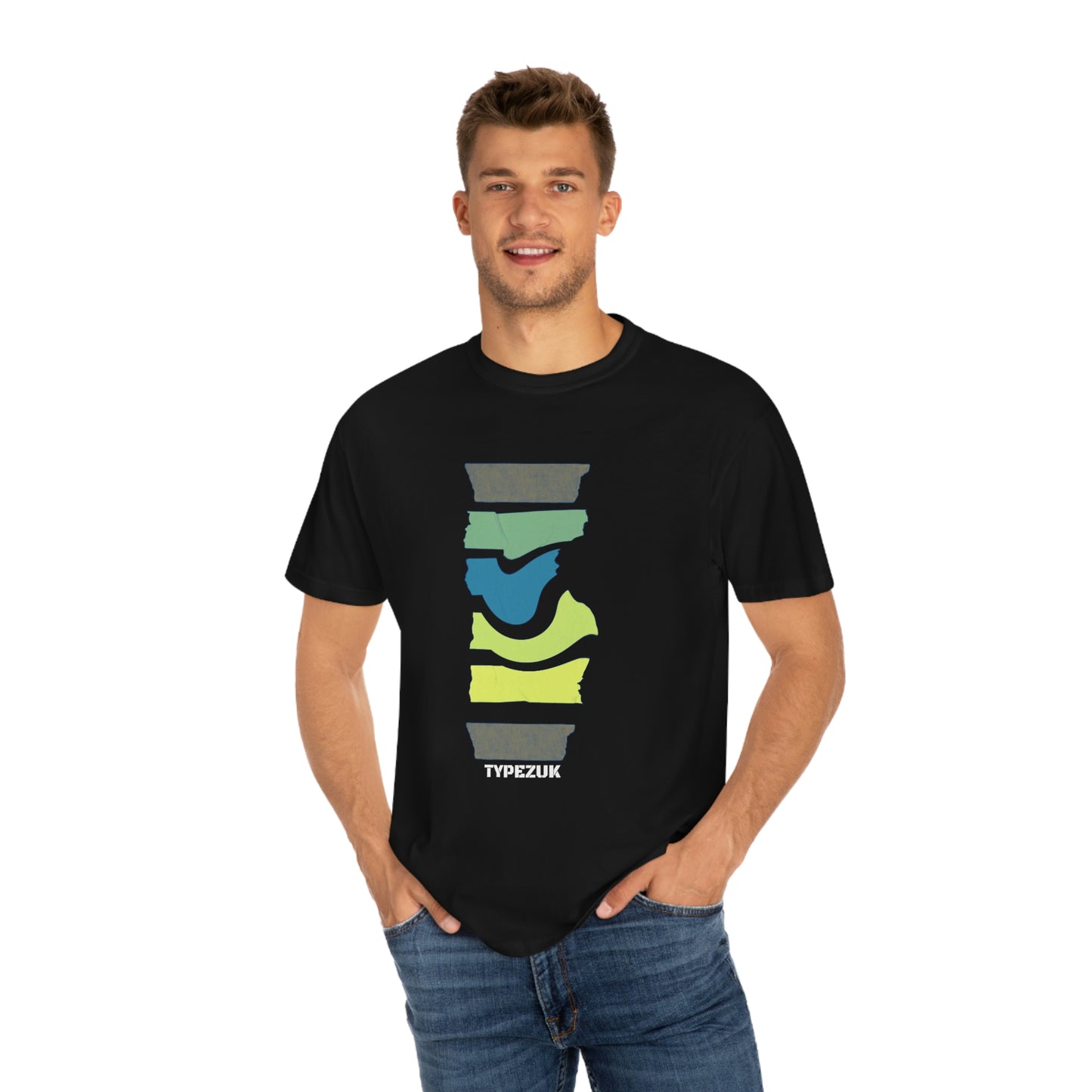 Typezuk Unisex Garment-Blended T-shirt