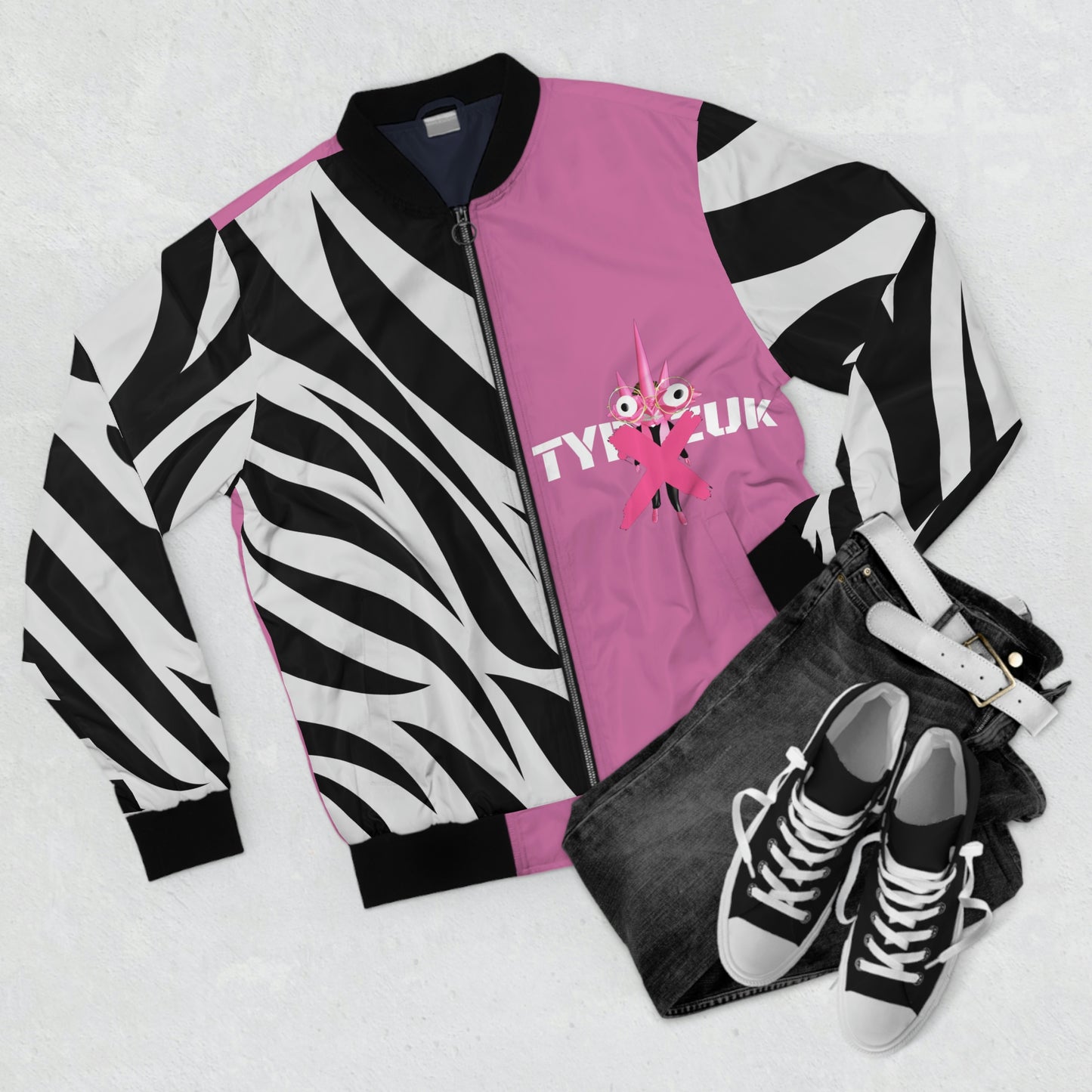 TYPEZUK ZEBRA LOVE Bomber