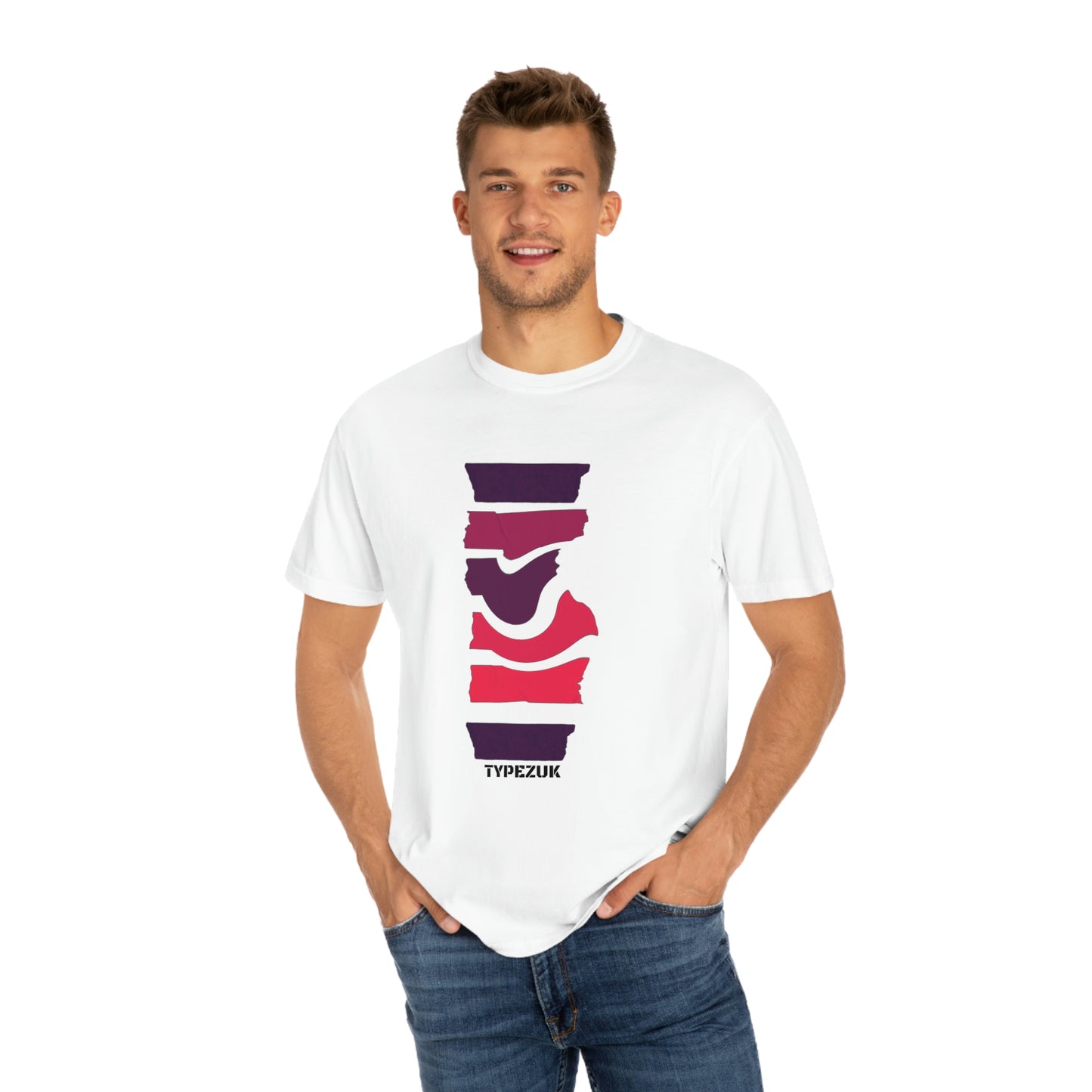 Typezuk Unisex Garment-Blended T-shirt