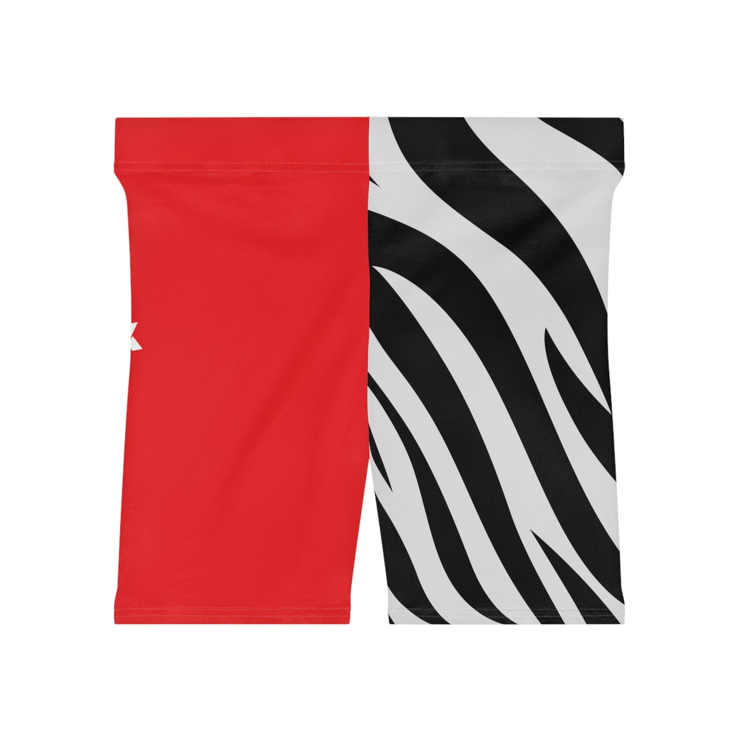 TYPEZUK Zebra Love Biker Shorts