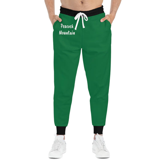 Peacock Mountain Athletic Joggers (AOP)