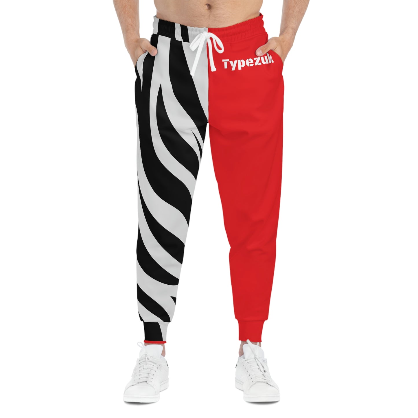TYPEZUK Zebra Love Joggers