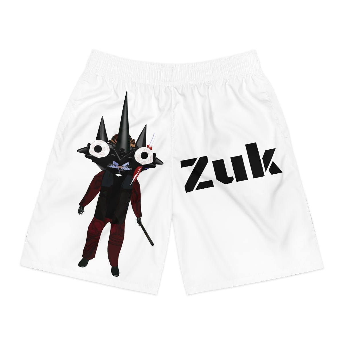 Men's TYPEZUK Jogger Shorts (Red LOGO)
